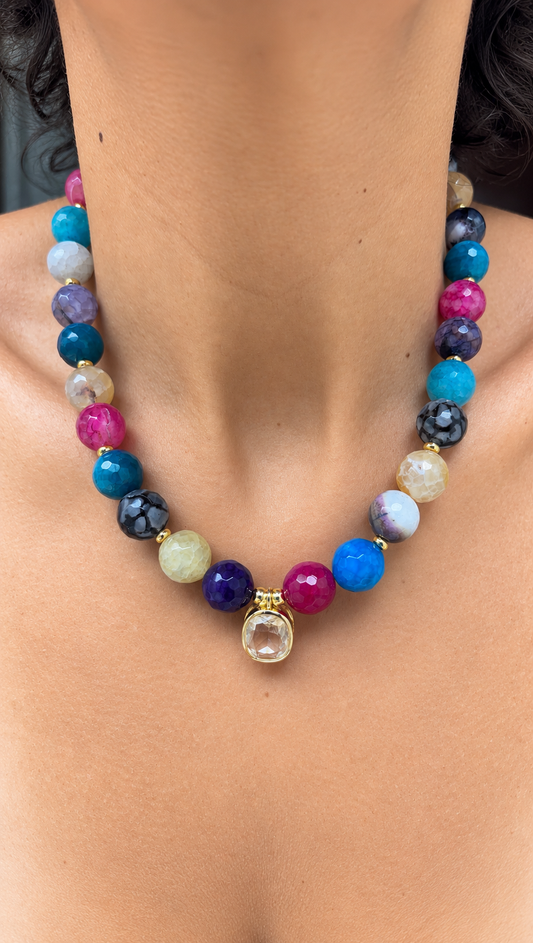 Mix Colorful Agate
