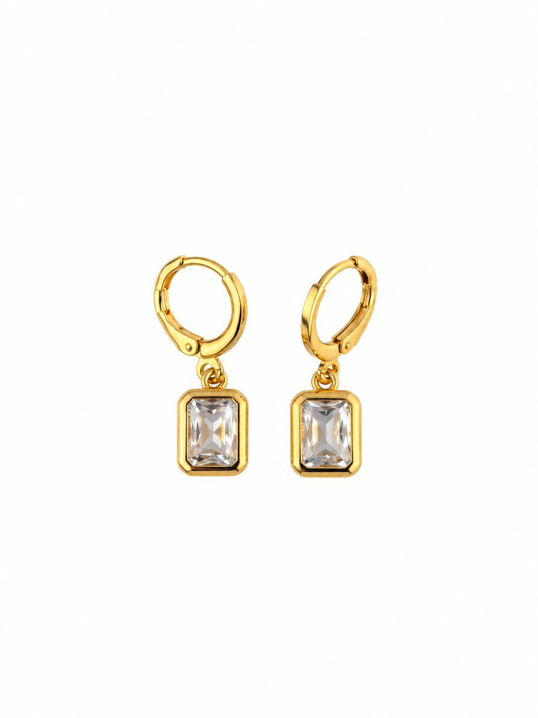 The Bezel Earrings - Essentials