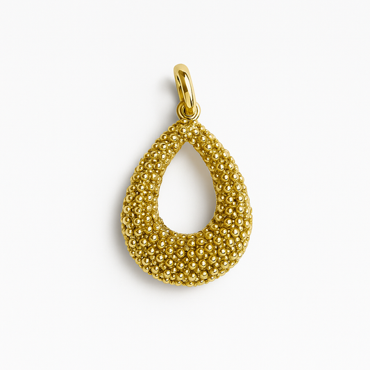 Dotted Drop Pendant