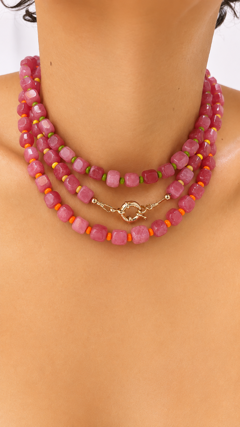 Candy Jade - Pink Starburst