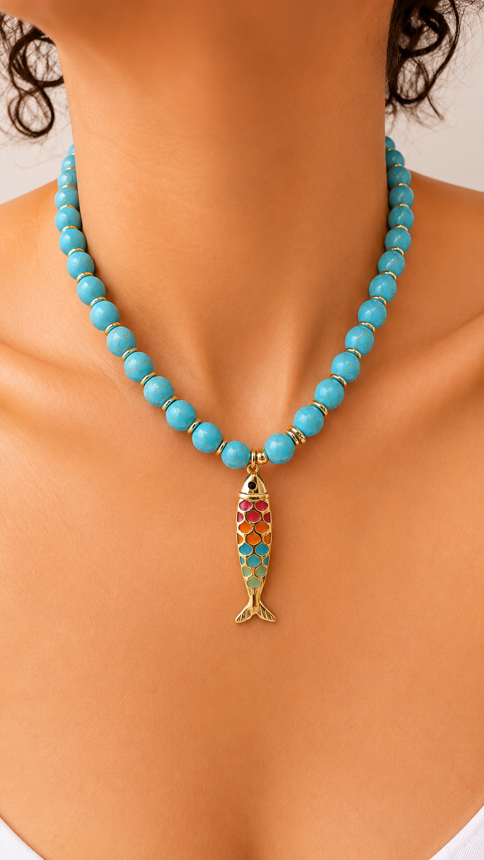 Glam Fish Necklace