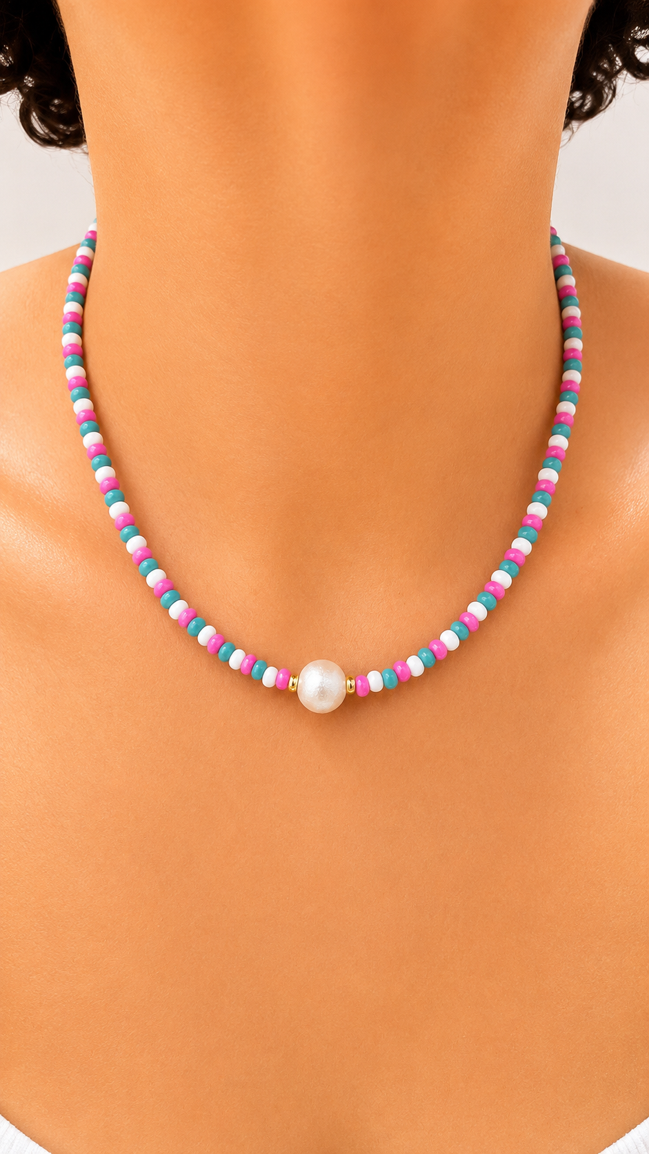 Summer Candy - Pearl Choker