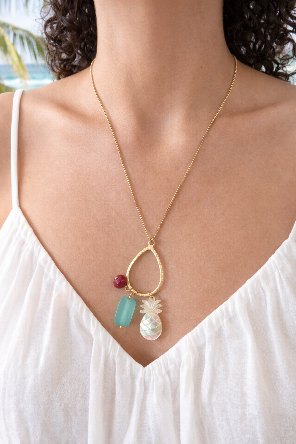 Charmed Beach Chain Necklace