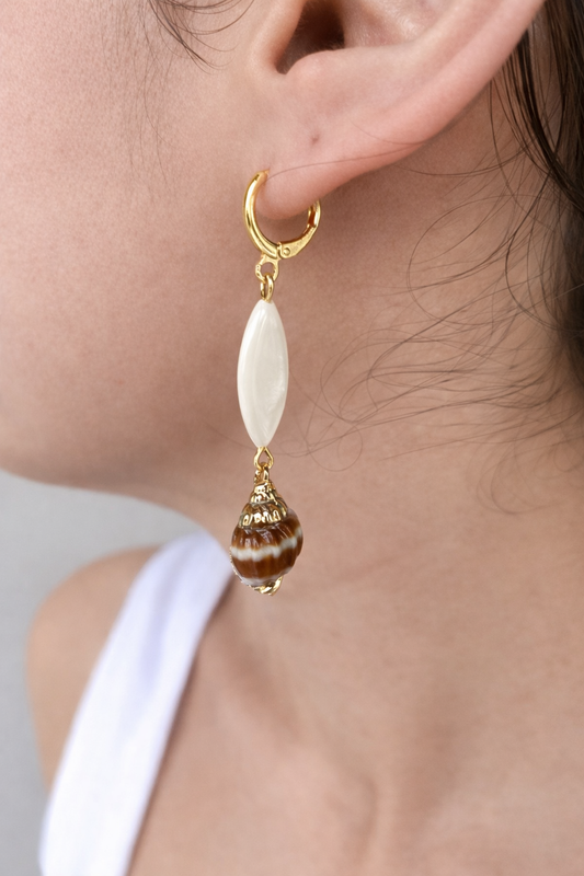 Island Girl Shell Earrings