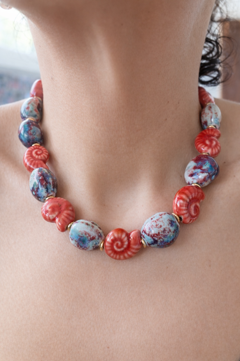 Mar Adentro Necklace - Cabernet