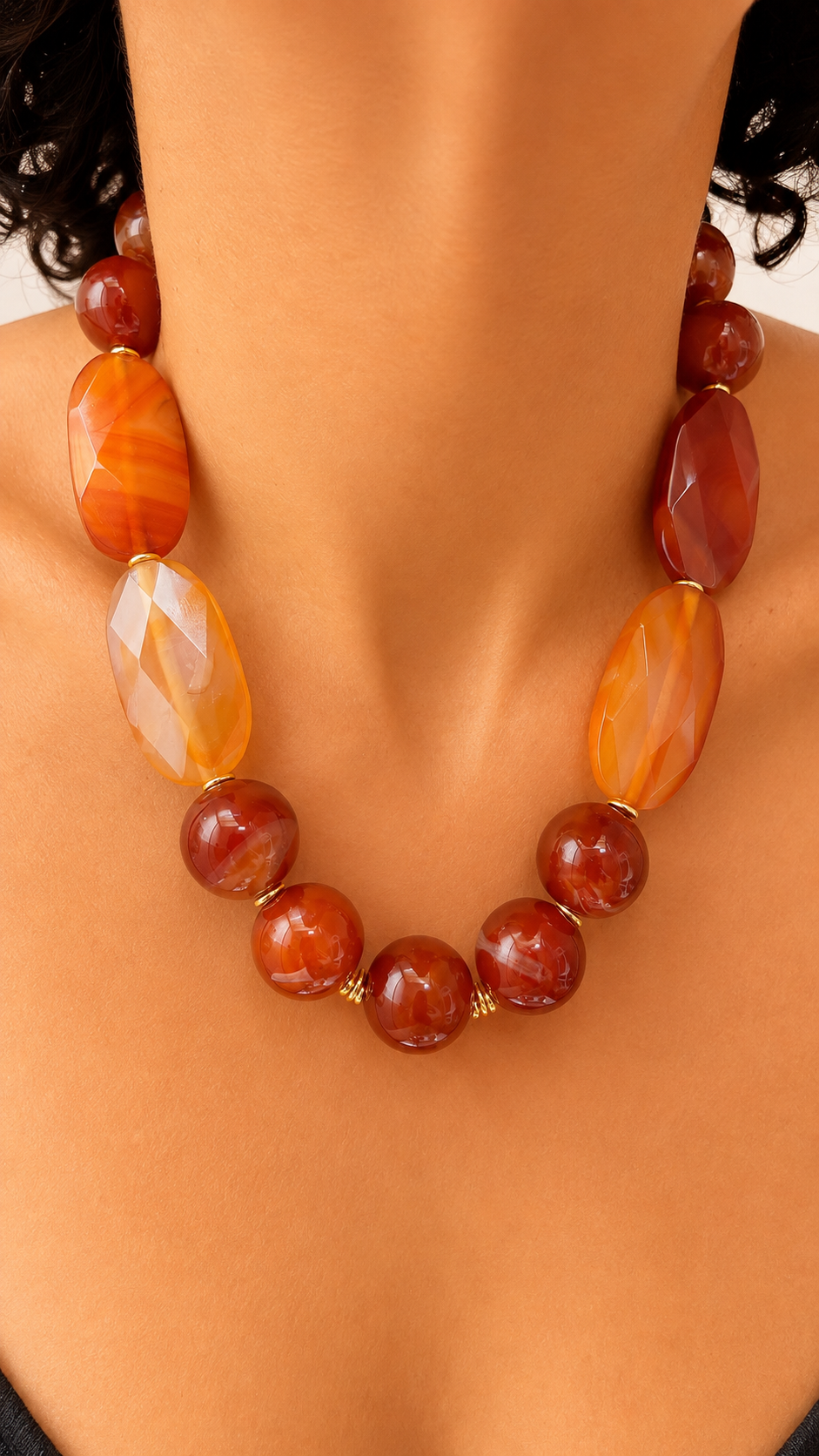 Amara Agate Necklace