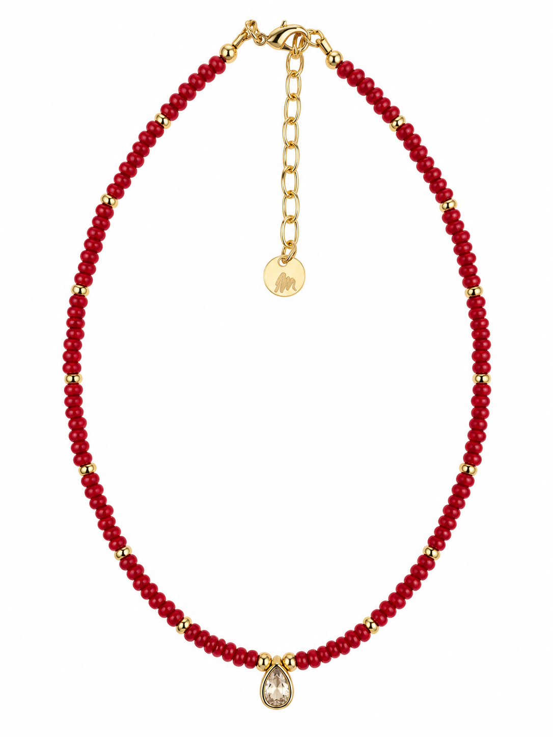 The Bezel Edit- Bianca - Choose from Red or White Pearl