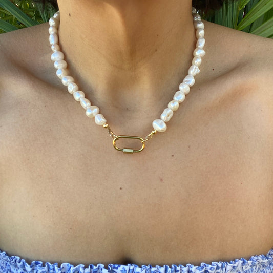 Add a Pendant Pearl Necklace