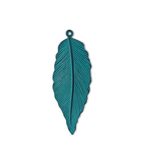 Metal Leaf Pendant