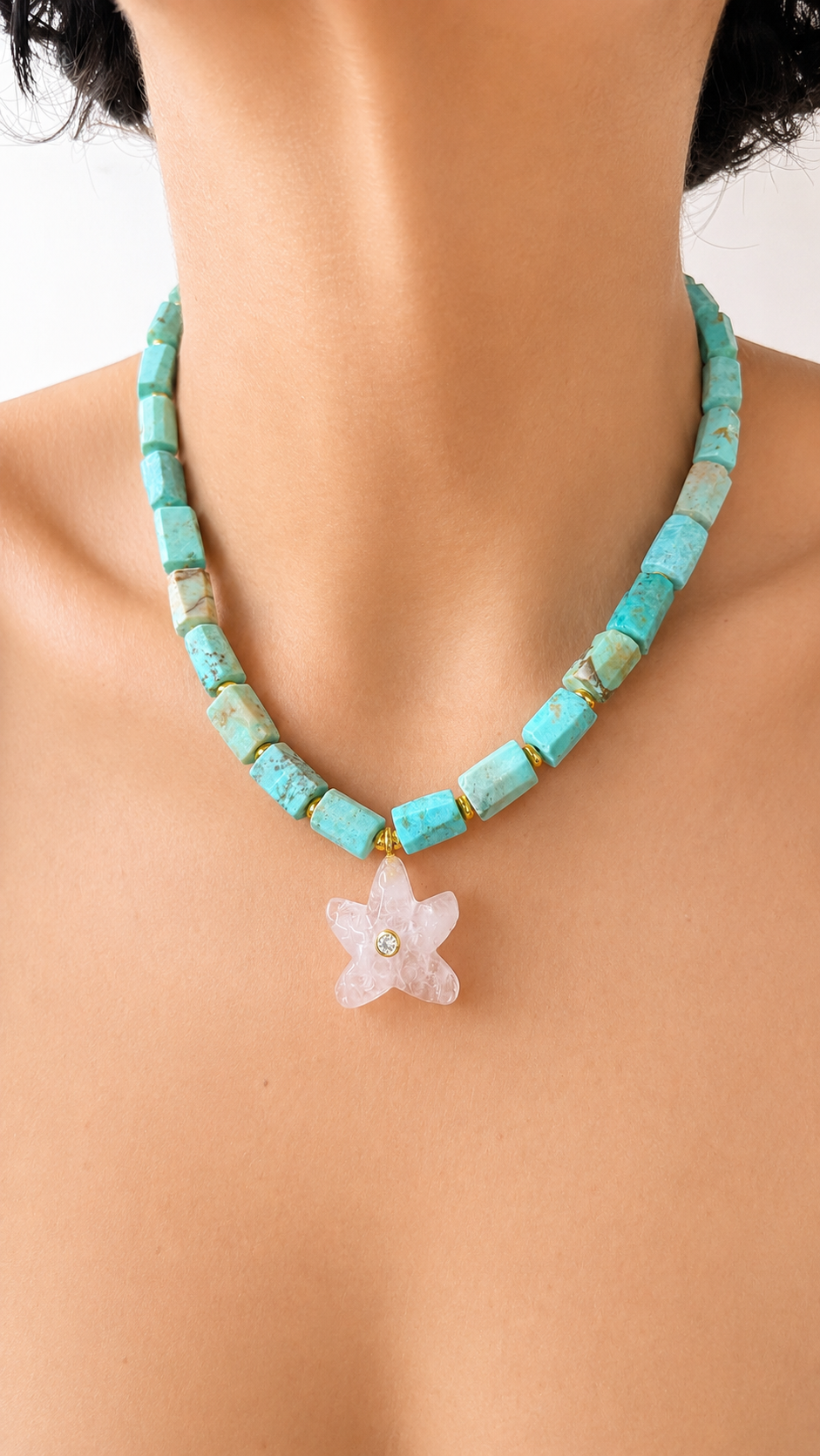 Peruvian Turquoise Jasper Necklace