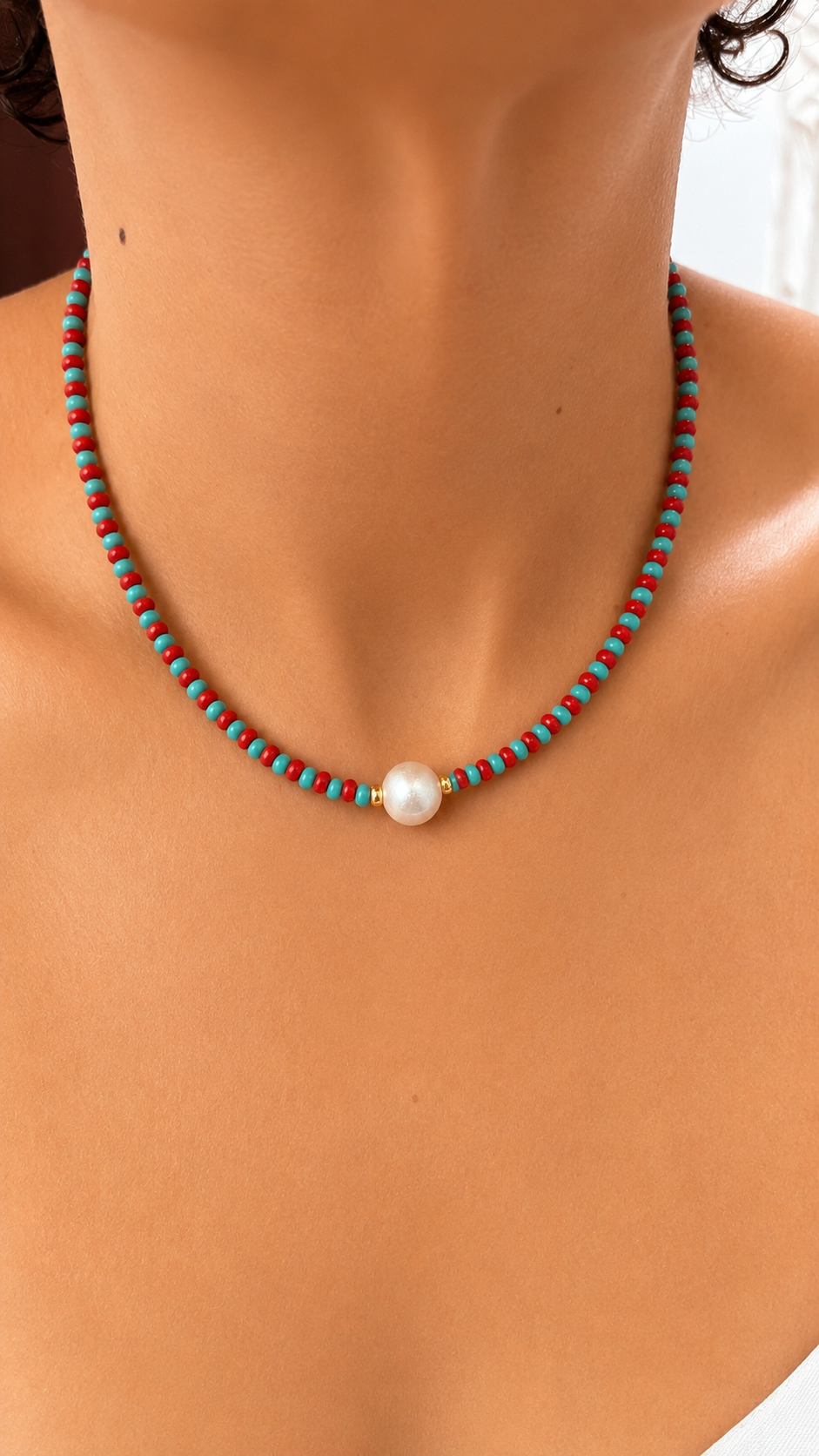Summer Candy - Pearl Choker