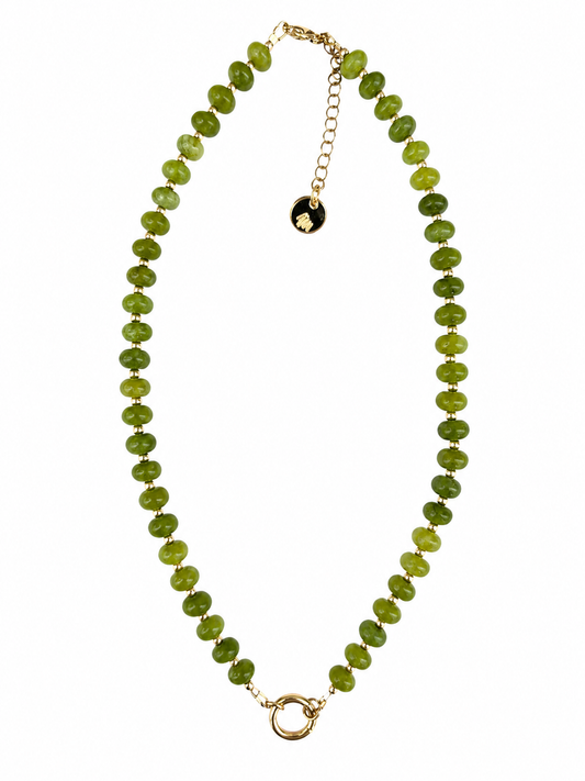 Candy Jade - Chartreuse Green Add a Pendant