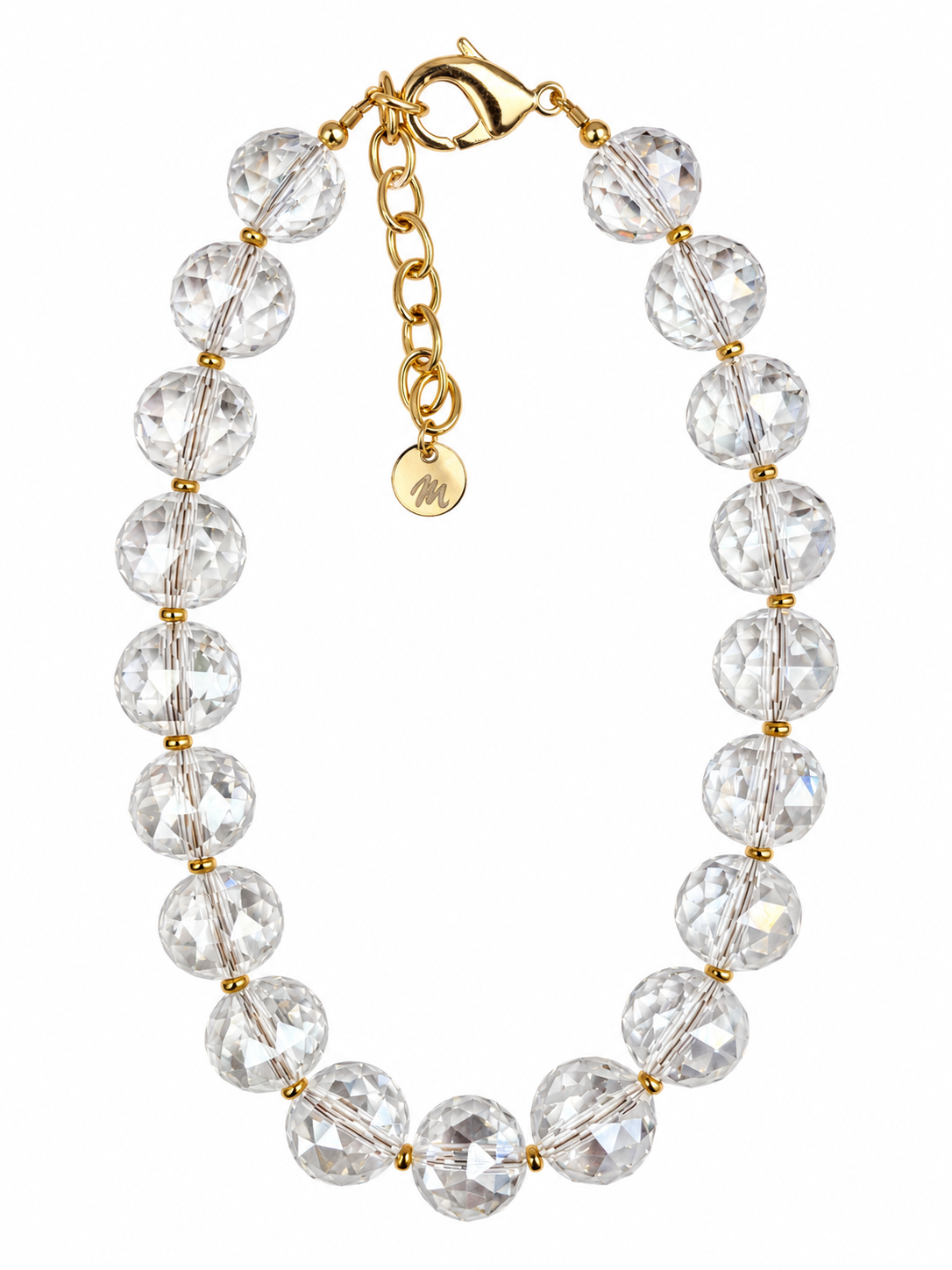 Holidays 2026 - Faceted Round Crystals - Aurora Borealis