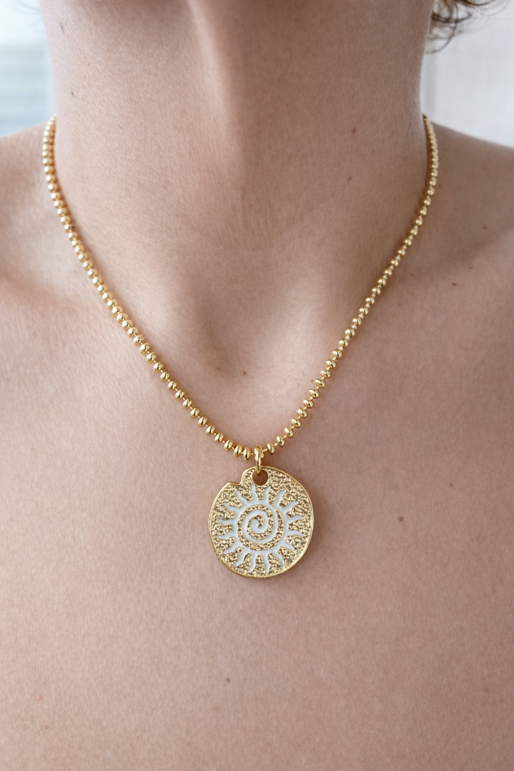 Nazca Sun Chain Necklace